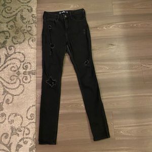 Hollister High Rise Super Skinny jeans sz W26 L30 3R